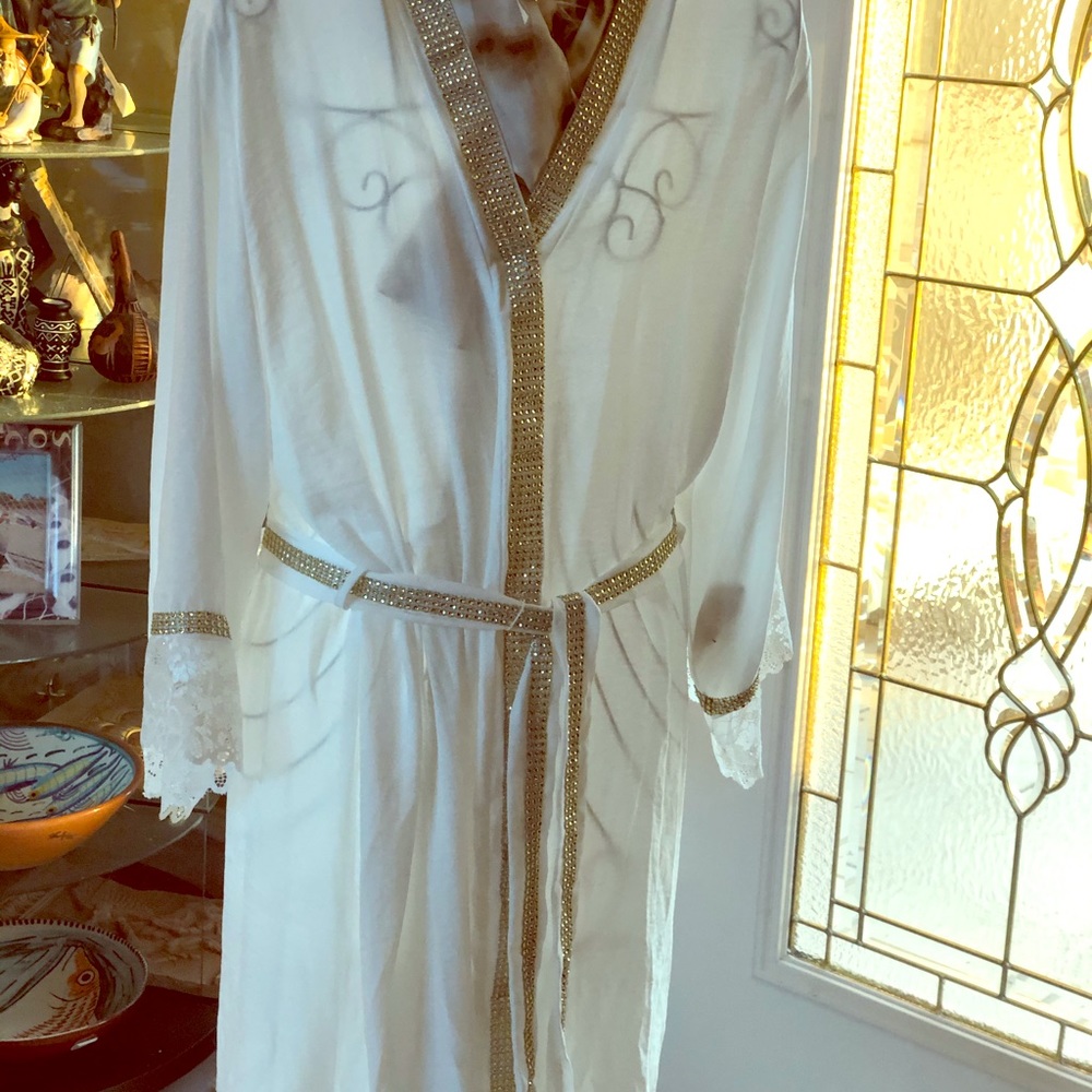 Embellished Bridal robe for your special day